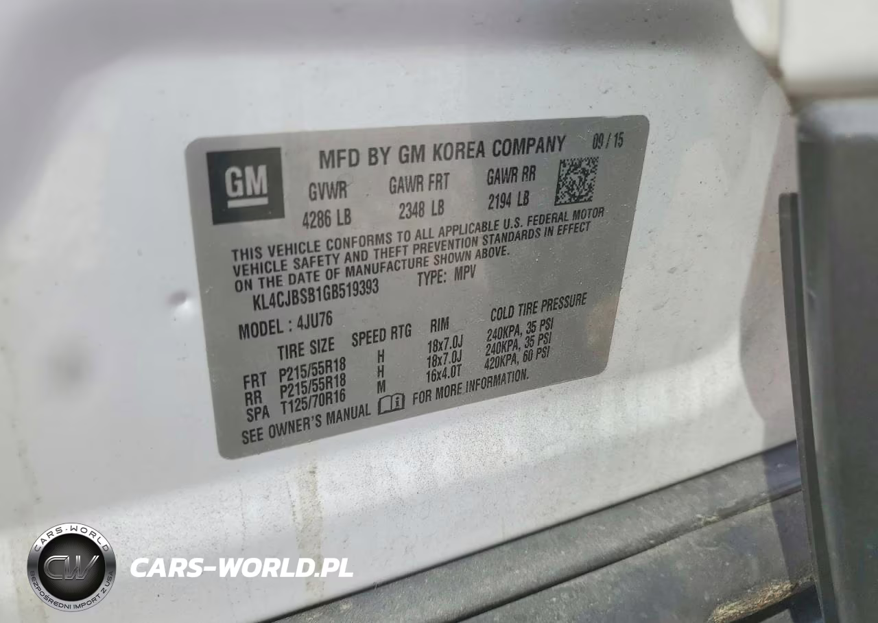 2016 Buick Encore Convenience VIN:KL4CJBSB1GB519393 - 13