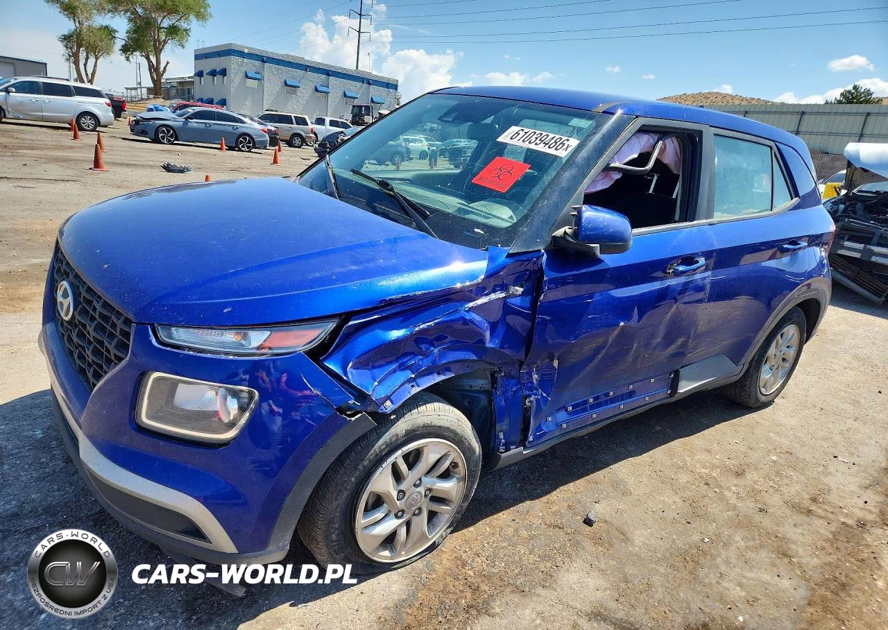 2022 Hyundai Venue Se VIN:KMHRB8A35NU134698 - 1