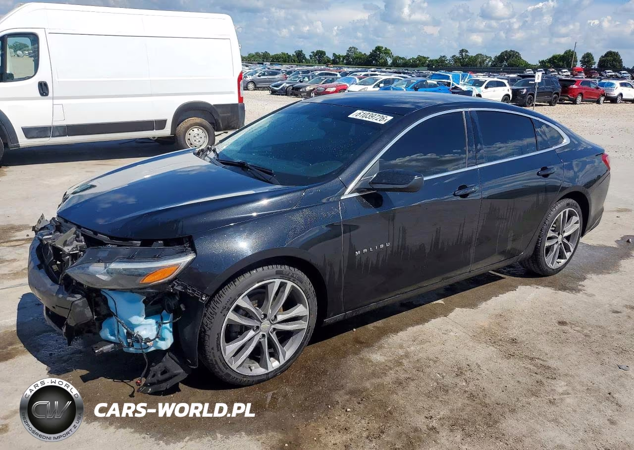 2021 Chevrolet Malibu Lt VIN:1G1ZD5STXMF075851 - 1