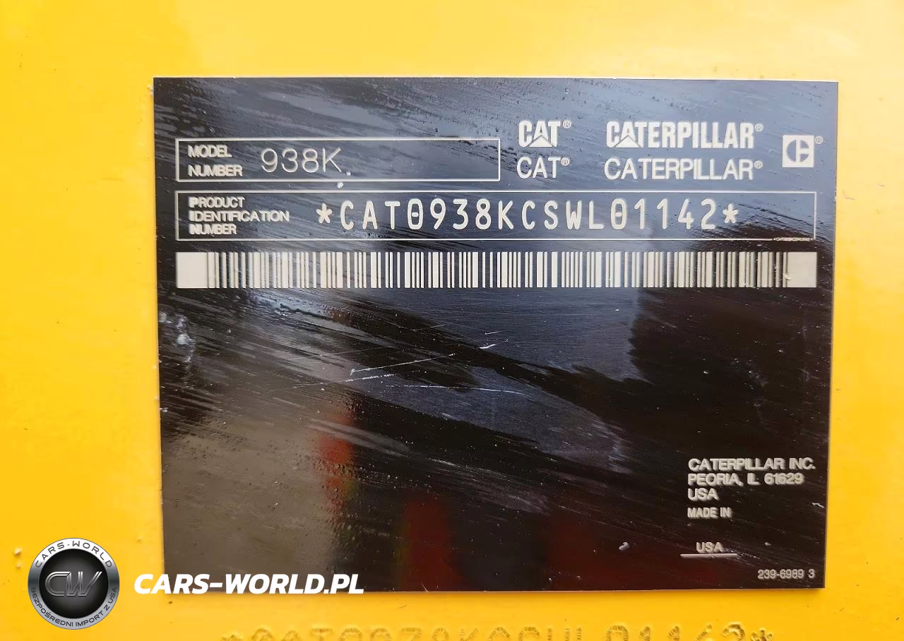 2012 Caterpillar 938K Wheel Loader VIN:CAT0938KCSWL01142 - 10