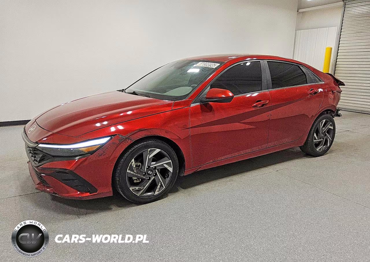 2024 Hyundai Elantra Sel VIN:KMHLS4DG6RU658445 - 1