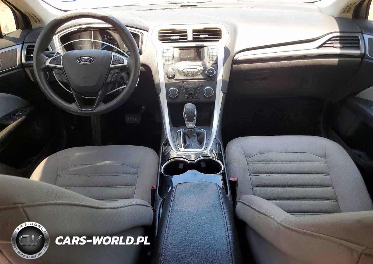 2015 Ford Fusion S Hybrid VIN:3FA6P0UU3FR139976 - 8
