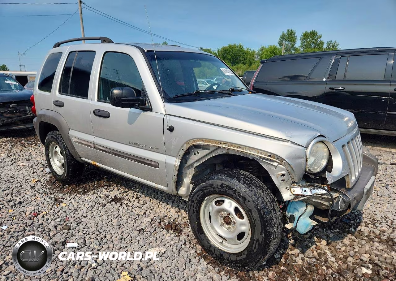 2002 Jeep Liberty Sport VIN:1J4GL48K22W256248 - 4