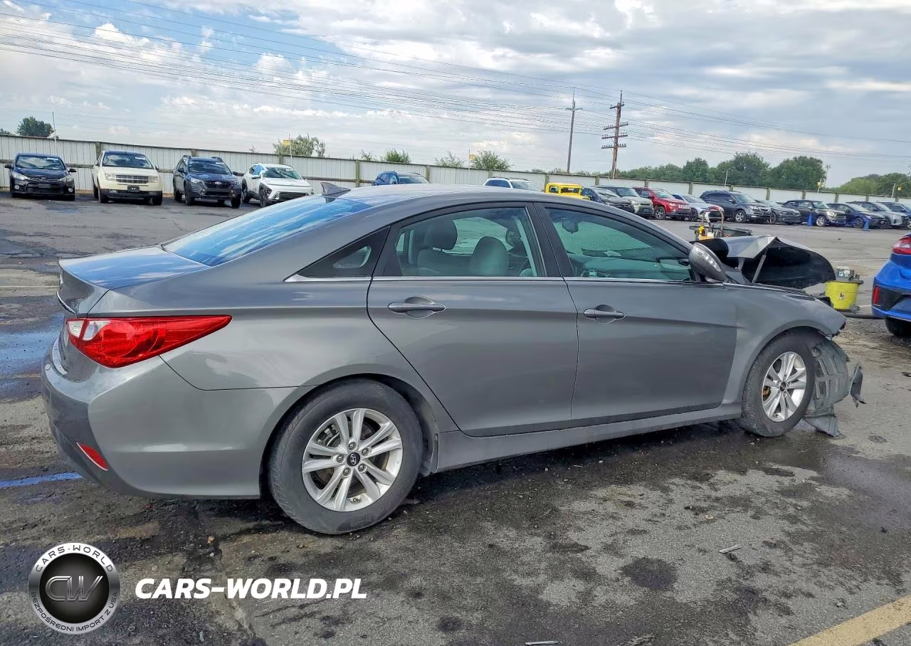 2014 Hyundai Sonata Gls VIN:5NPEB4ACXEH940039 - 3