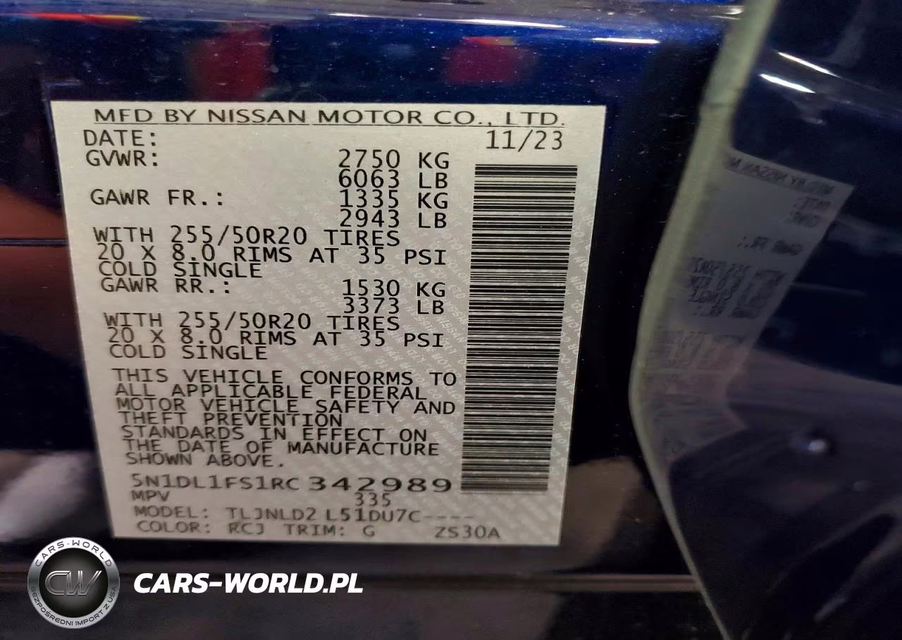 2024 Infiniti Qx60 Luxe VIN:5N1DL1FS1RC342989 - 14