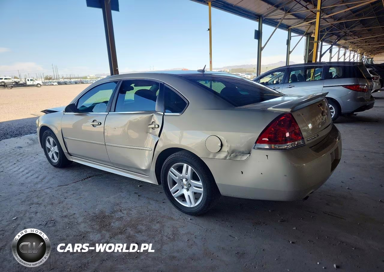 2012 Chevrolet Impala Lt VIN:2G1WB5E39C1113550 - 2