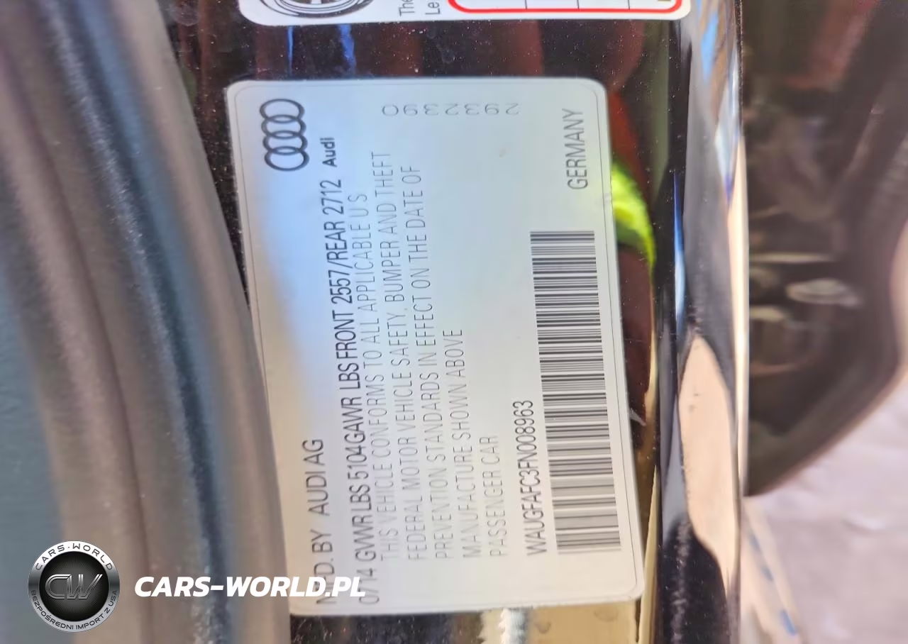 2015 Audi A6 Premium Plus VIN:WAUGFAFC3FN008963 - 12