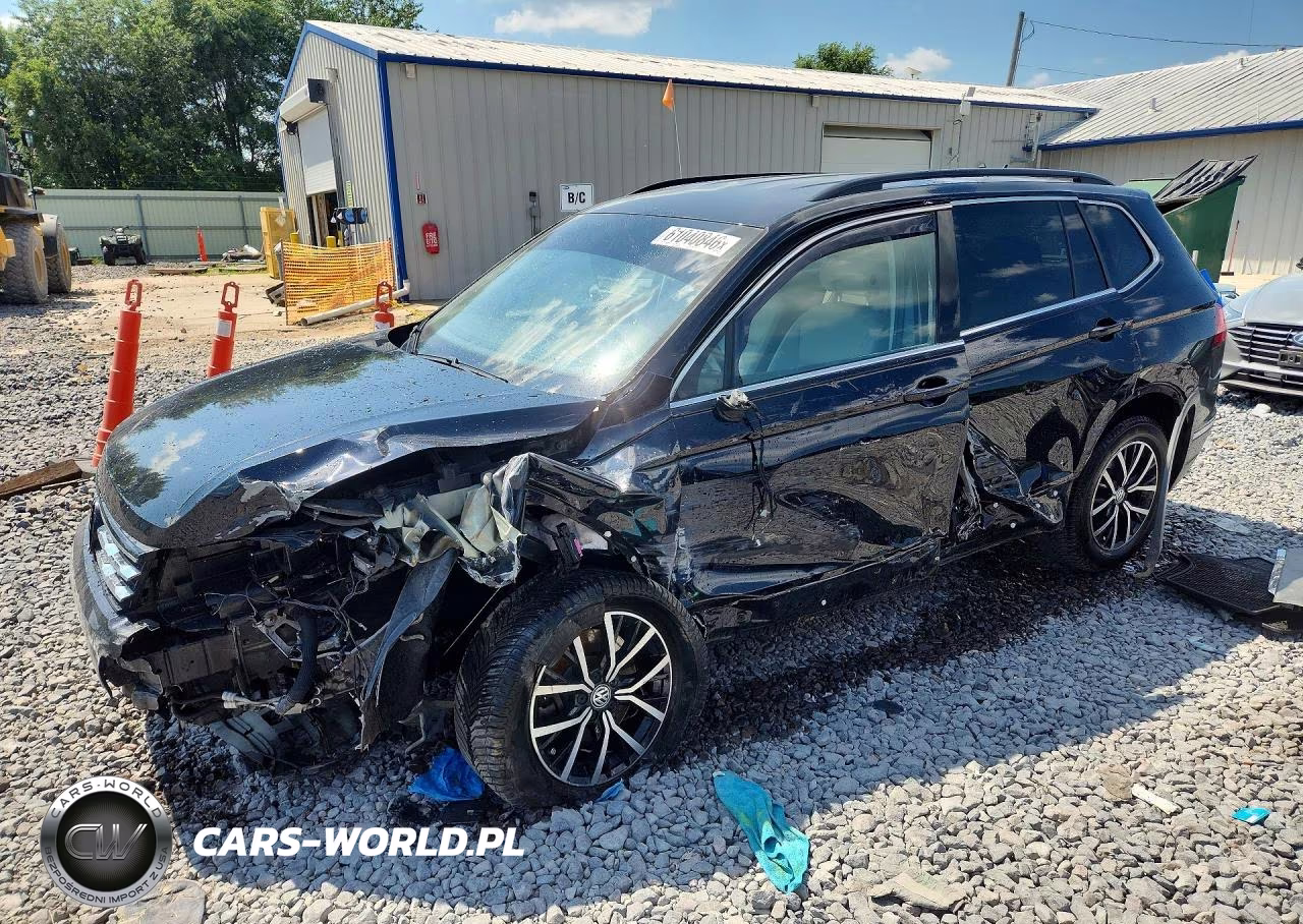2021 Volkswagen Tiguan Se VIN:3VV3B7AX4MM125129 - 1