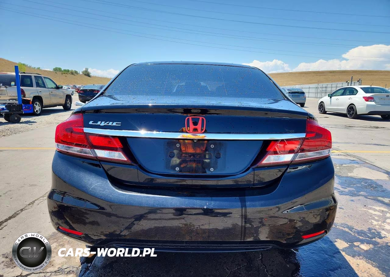 2014 Honda Civic Lx VIN:2HGFB2F57EH502334 - 6