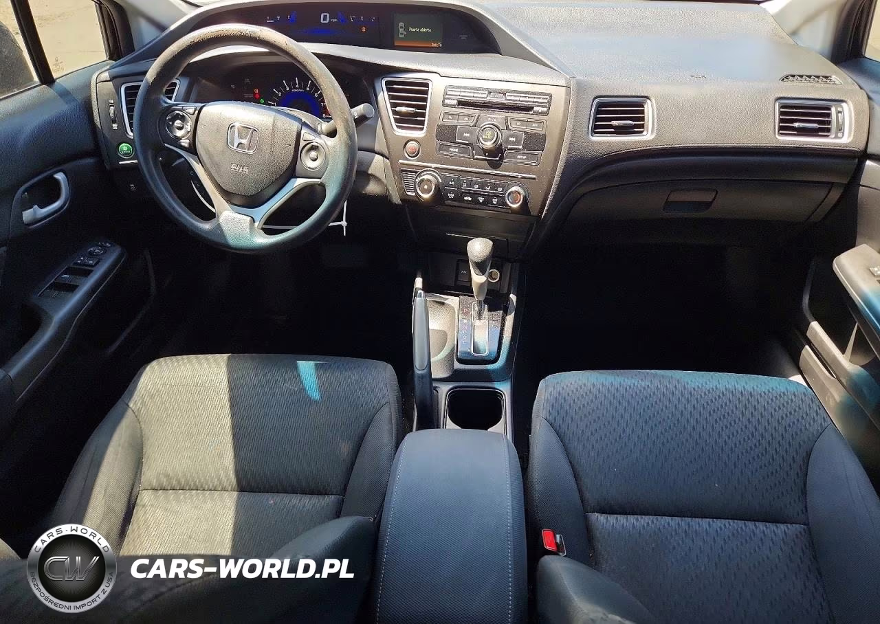 2014 Honda Civic Lx VIN:2HGFB2F57EH502334 - 8