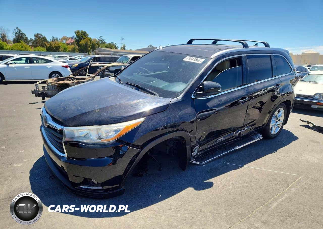 2016 Toyota Highlander Limited Platinum – zdjęcie 1 z 13