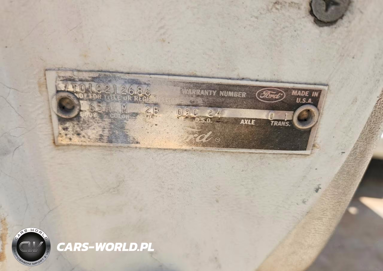 1967 Ford Mustang VIN:7T01C212686 - 13