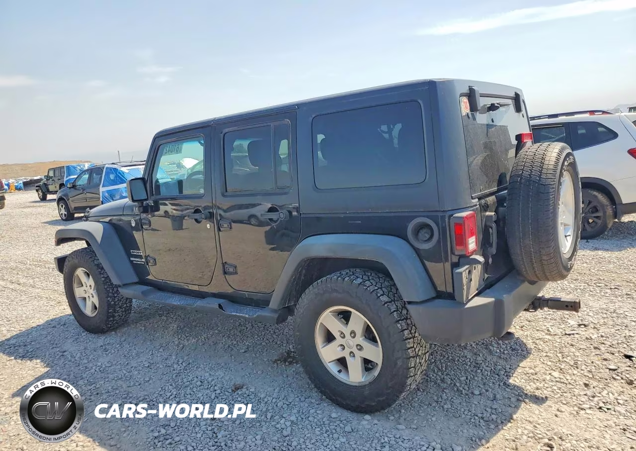 2011 Jeep Wrangler Unlimited Sport VIN:1J4BA3H18BL561353 - 2