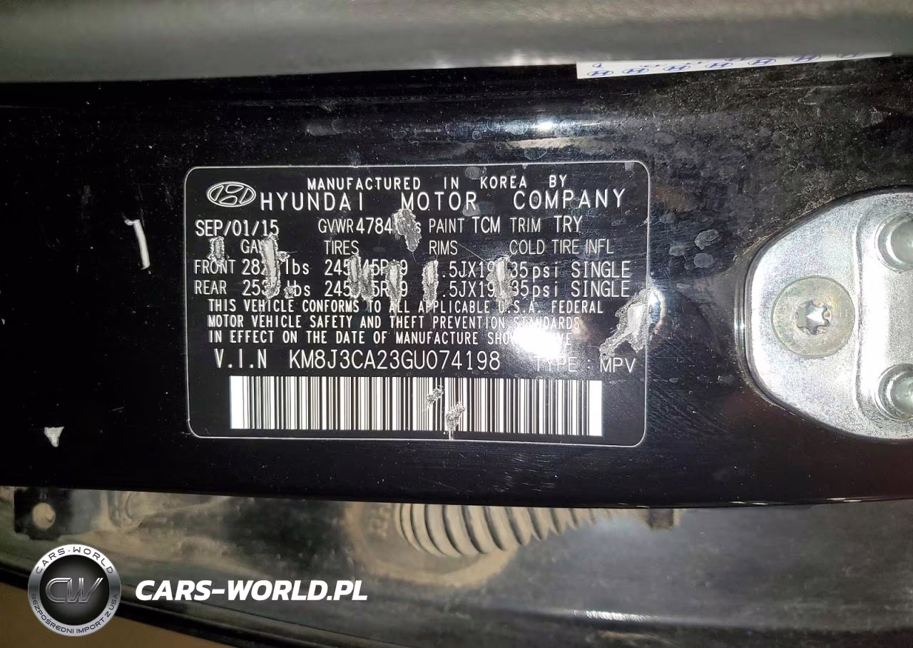 2016 Hyundai Tucson Limited VIN:KM8J3CA23GU074198 - 13