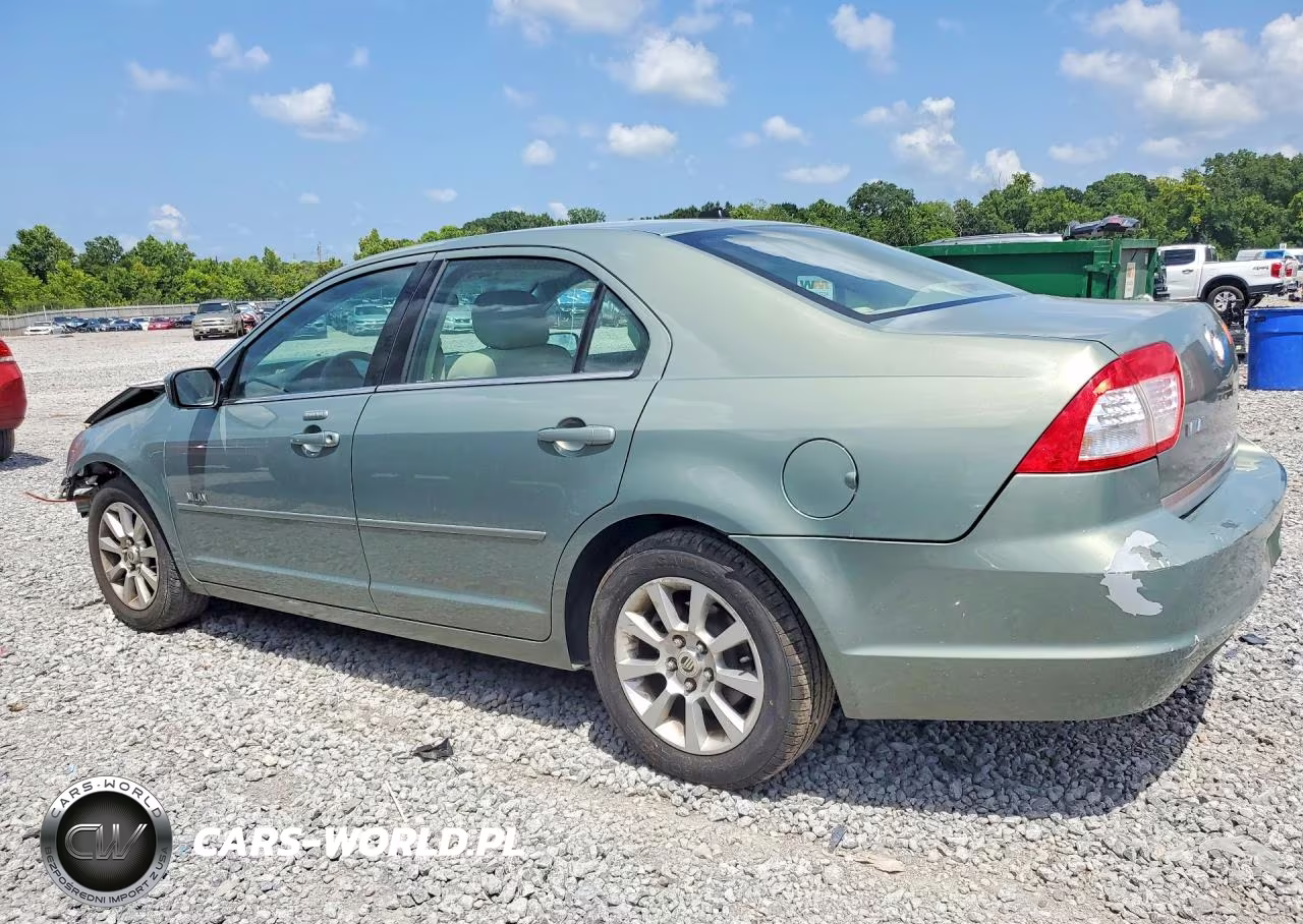 2008 Mercury Milan VIN:3MEHM07Z98R618973 - 2