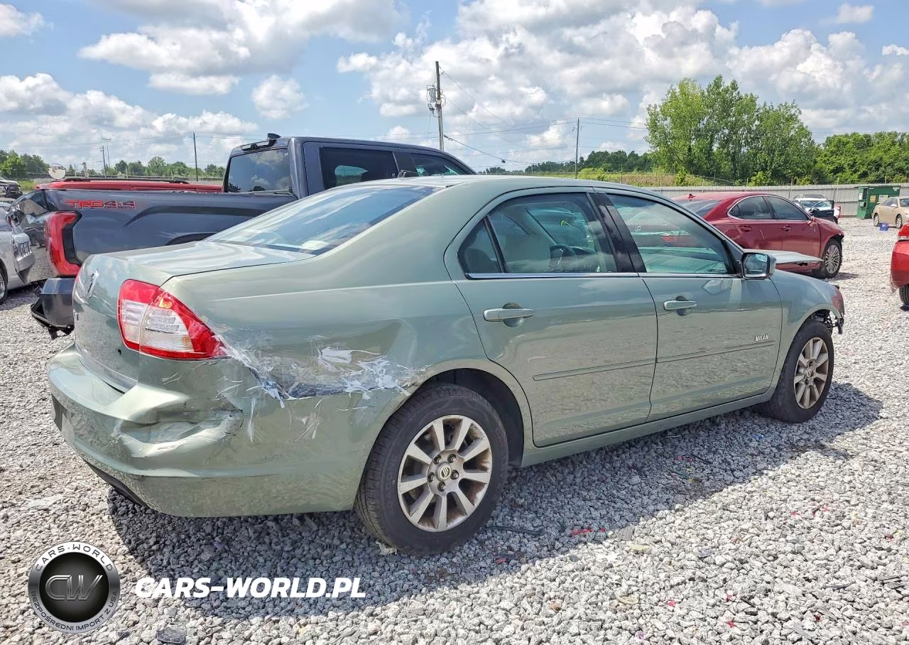 2008 Mercury Milan VIN:3MEHM07Z98R618973 - 3