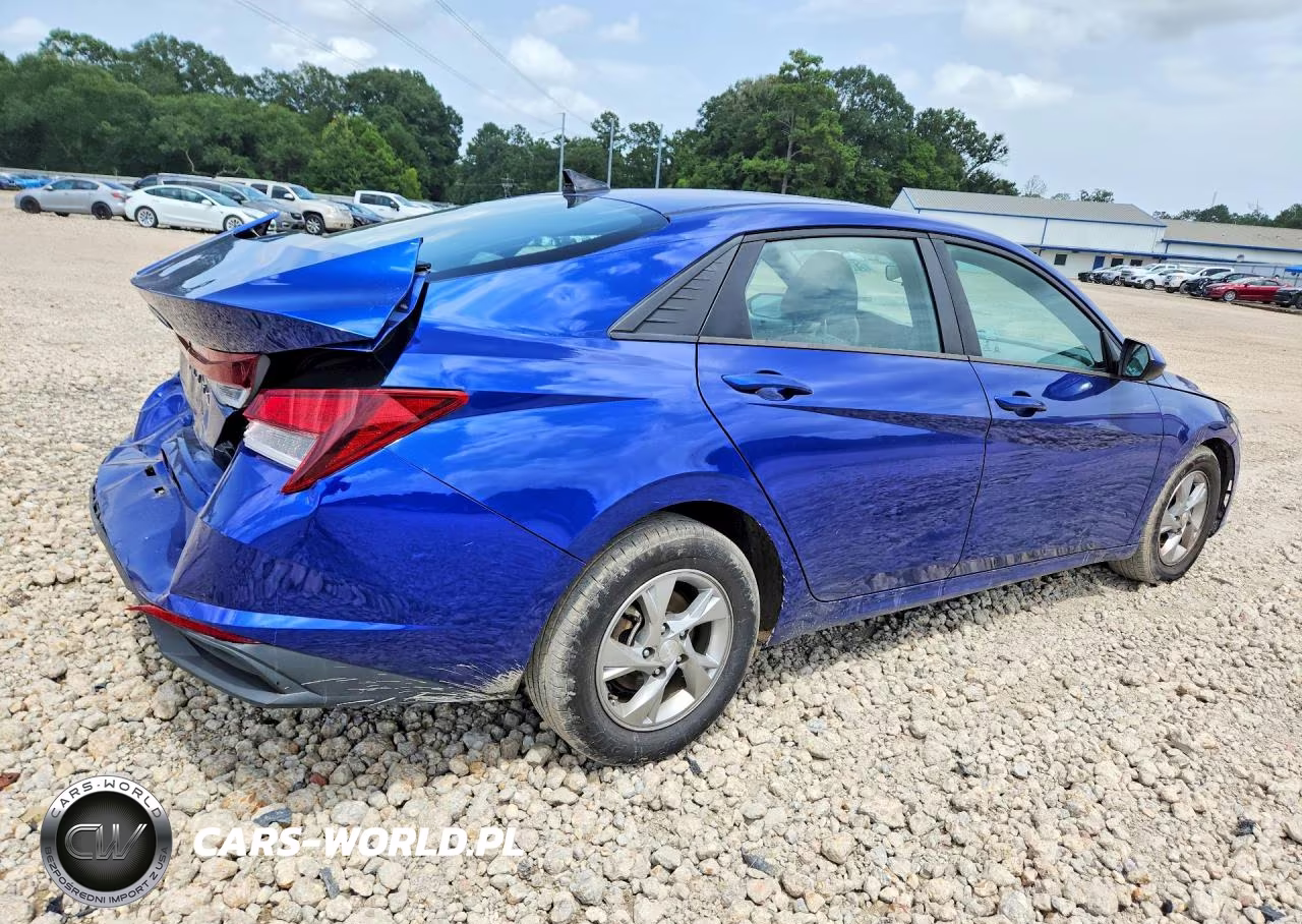 2021 Hyundai Elantra Se VIN:5NPLL4AGXMH027321 - 3
