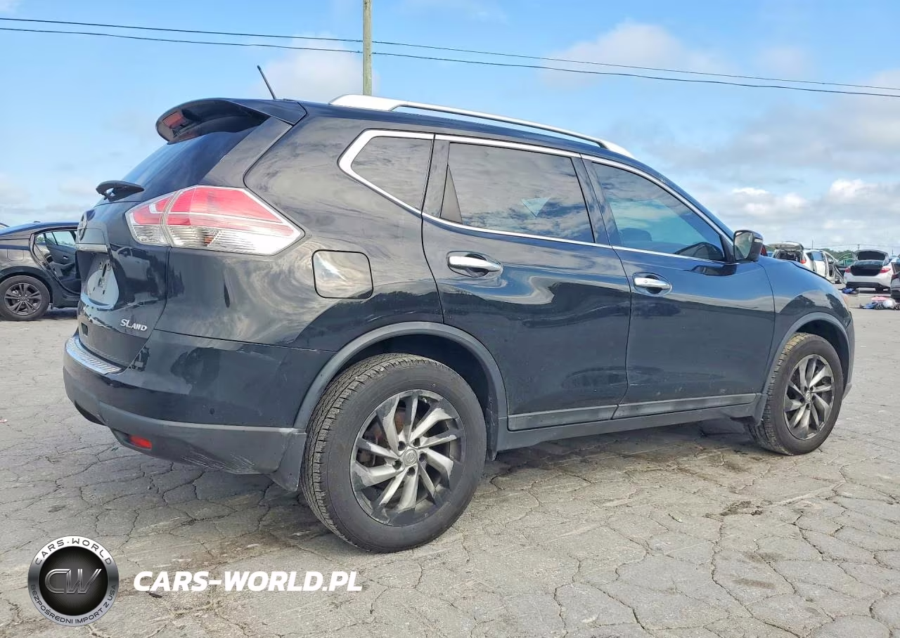 2015 Nissan Rogue Sl VIN:5N1AT2MVXFC783859 - 3