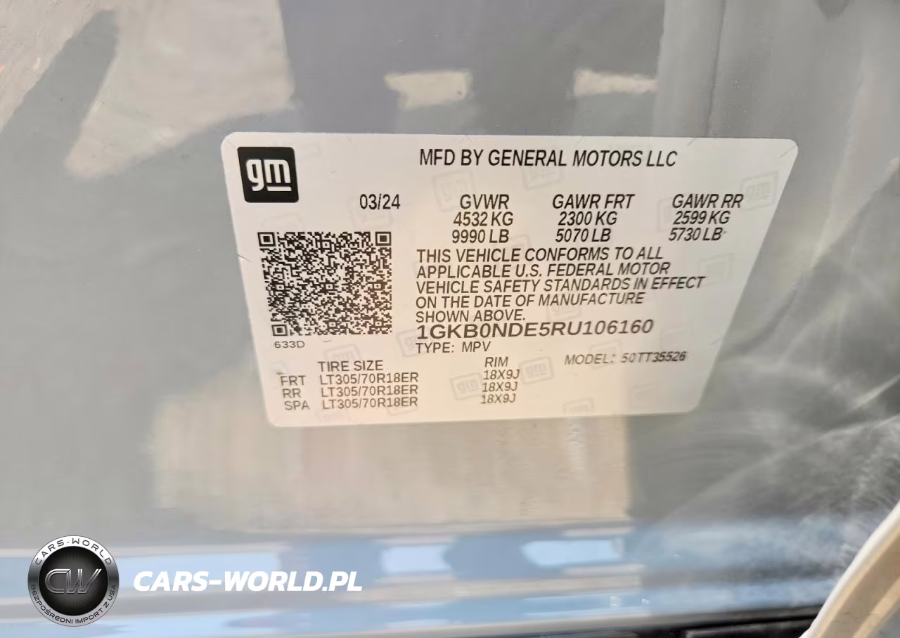 2024 GMC Hummer Suv 2X VIN:1GKB0NDE5RU106160 - 13
