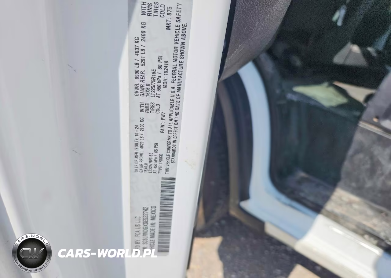 2025 Ram Promaster 2500 Delivery Van VIN:3C6LRVDGXSE522742 - 13