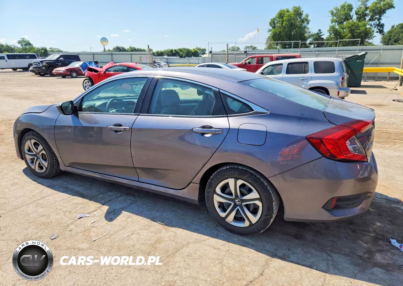 2017 Honda Civic Lx VIN:19XFC2F56HE052154 - 2
