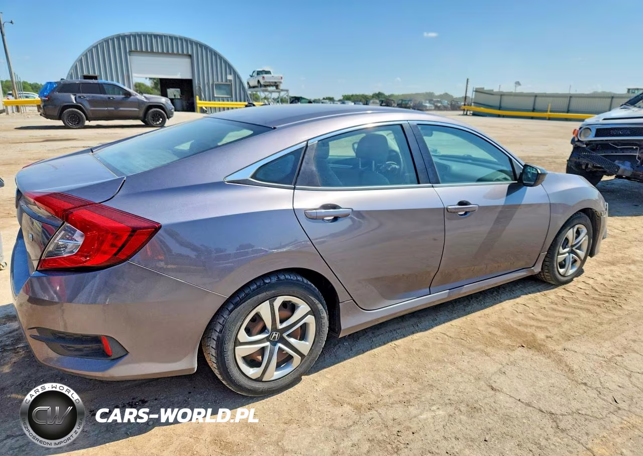 2017 Honda Civic Lx VIN:19XFC2F56HE052154 - 3