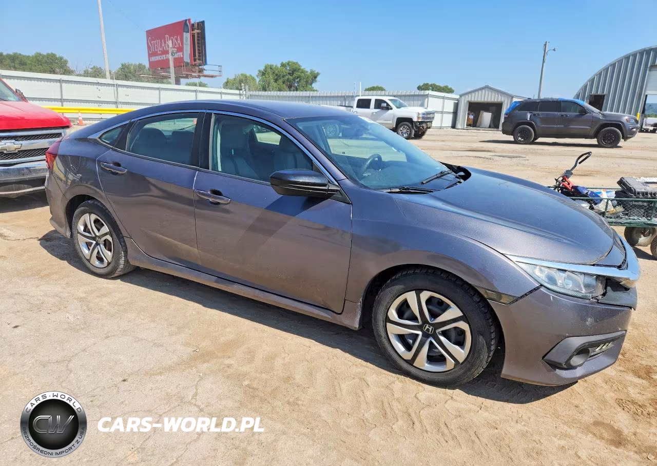 2017 Honda Civic Lx VIN:19XFC2F56HE052154 - 4
