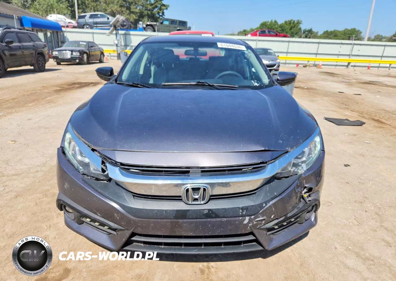 2017 Honda Civic Lx VIN:19XFC2F56HE052154 - 5