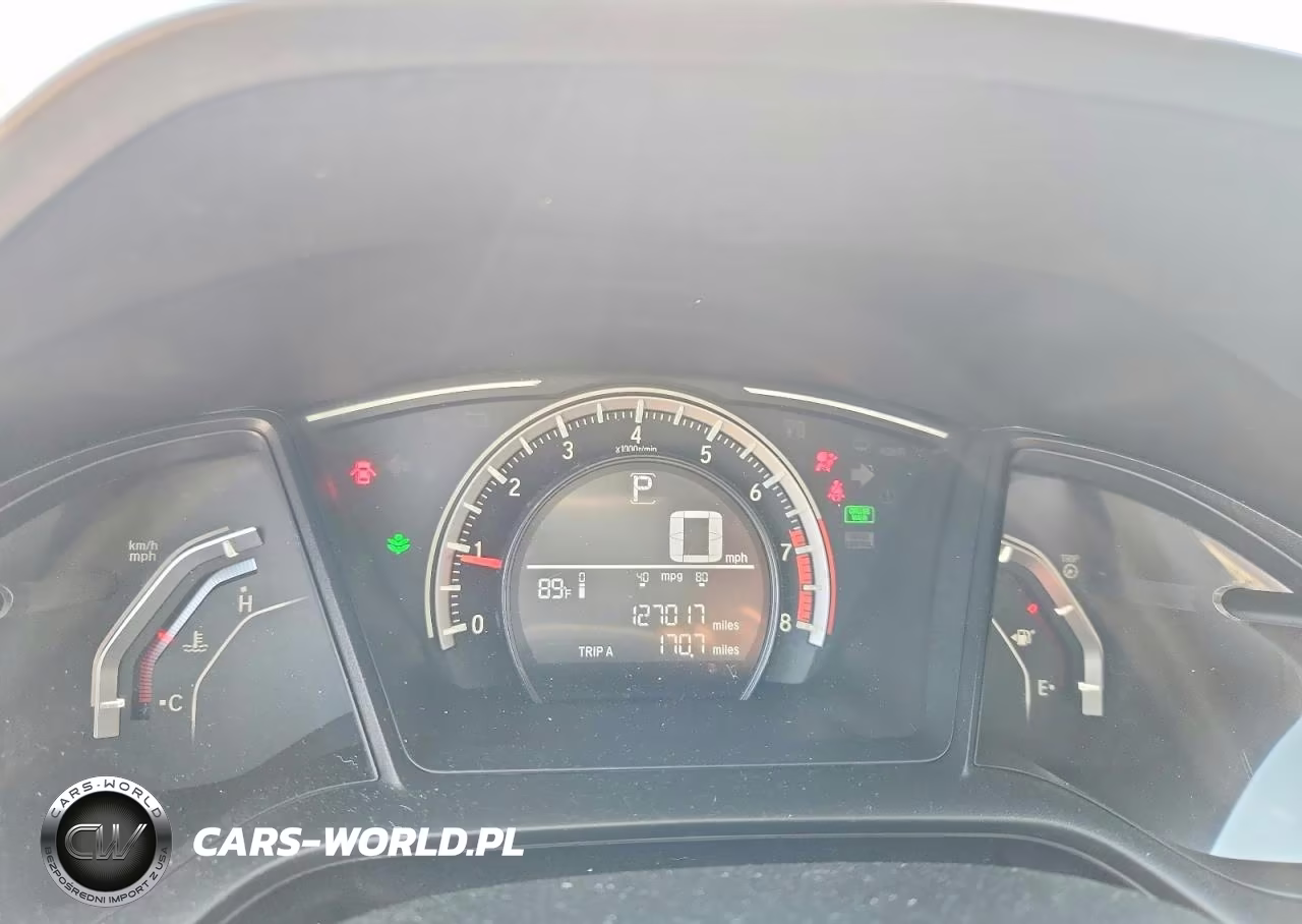 2017 Honda Civic Lx VIN:19XFC2F56HE052154 - 9