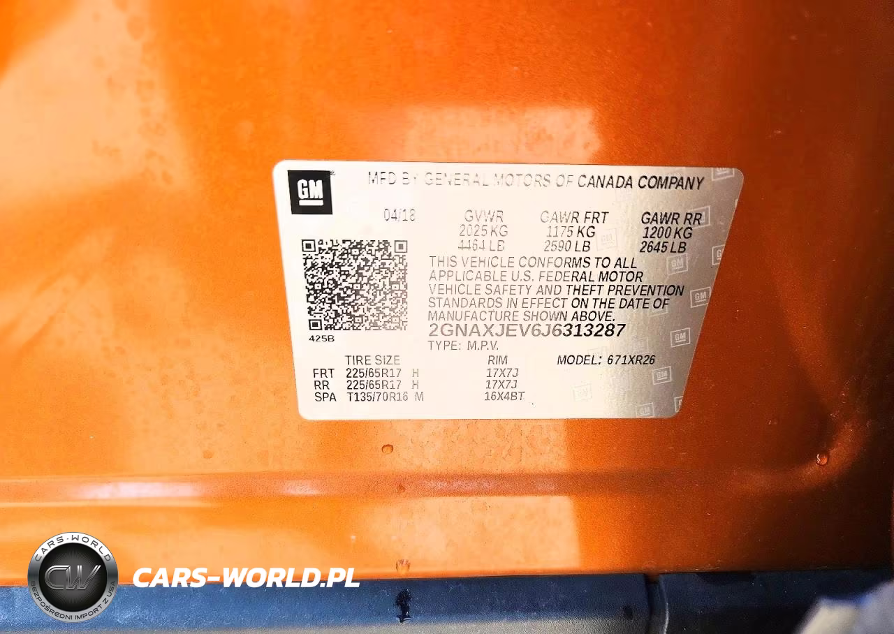2018 Chevrolet Equinox Lt VIN:2GNAXJEV6J6313287 - 13