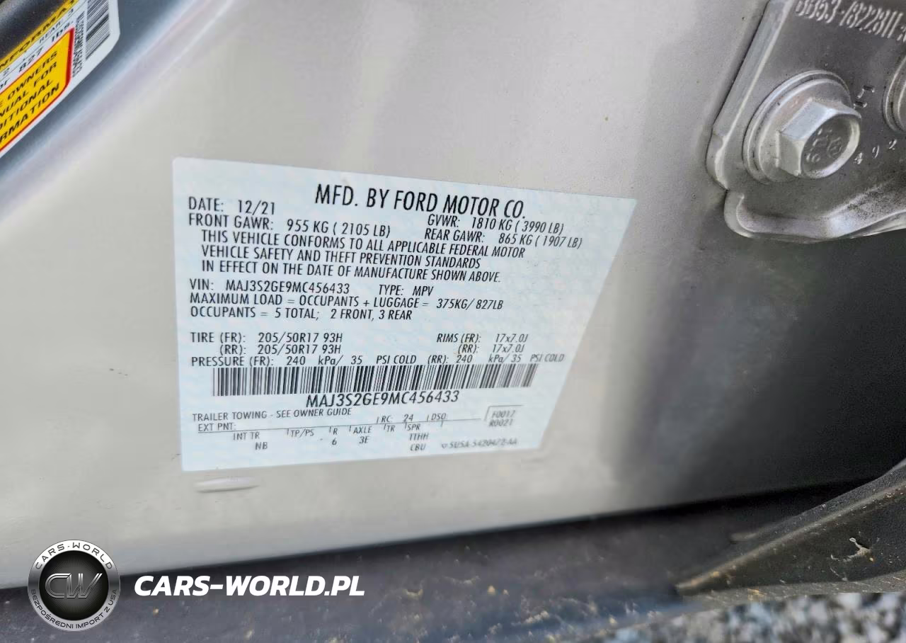 2021 Ford Ecosport Se VIN:MAJ3S2GE9MC456433 - 13