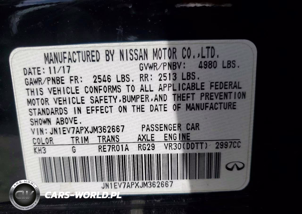 2018 Infiniti Q50 Luxe VIN:JN1EV7APXJM362667 - 12