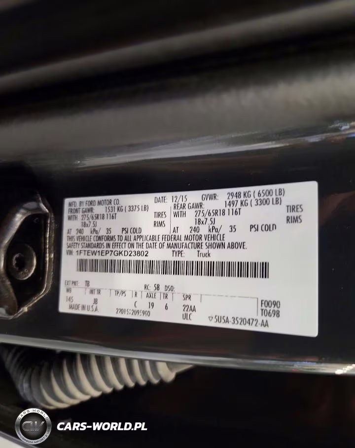 2016 Ford F150 Supercrew VIN:1FTEW1EP7GKD23802 - 12
