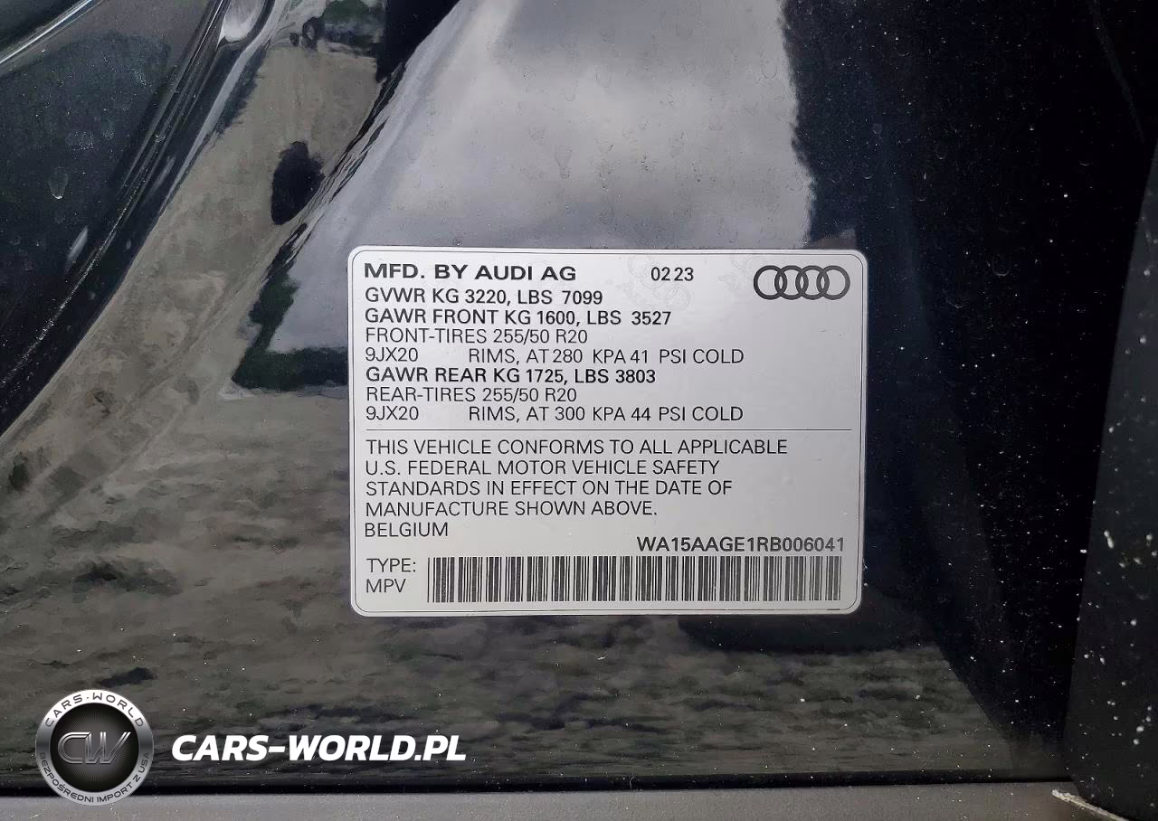 2024 Audi Q8 E-Tron Premium Plus VIN:WA15AAGE1RB006041 - 13