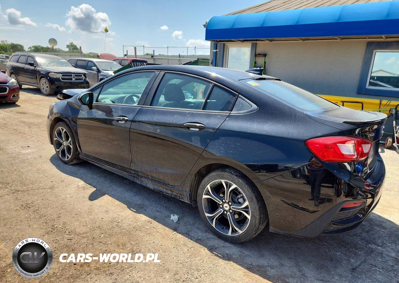 2019 Chevrolet Cruze Lt VIN:1G1BE5SM7K7111672 - 2