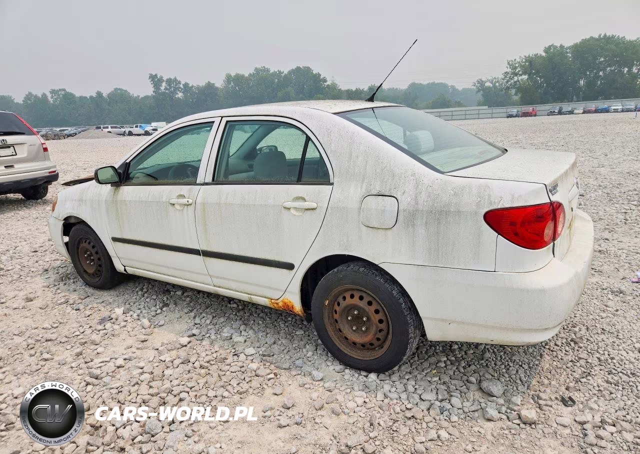 2008 Toyota Corolla Ce VIN:2T1BR32E38C906105 - 2