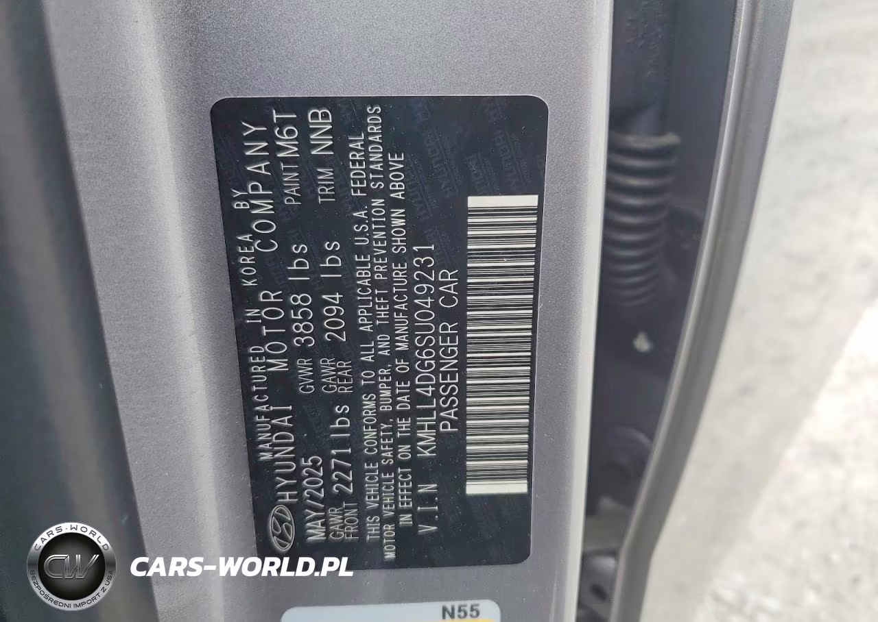 2025 Hyundai Elantra Se VIN:KMHLL4DG6SU049231 - 12