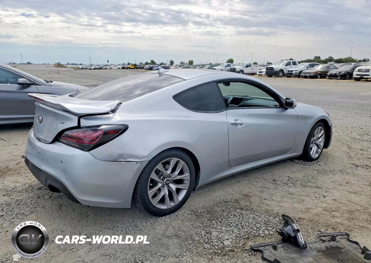 2013 Hyundai Genesis Coupe 3.8L VIN:KMHHU6KJ2DU084509 - 3