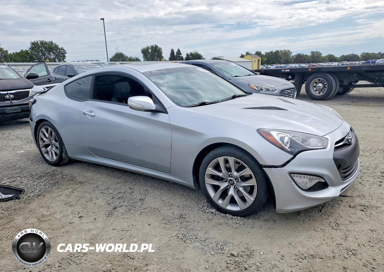 2013 Hyundai Genesis Coupe 3.8L VIN:KMHHU6KJ2DU084509 - 4