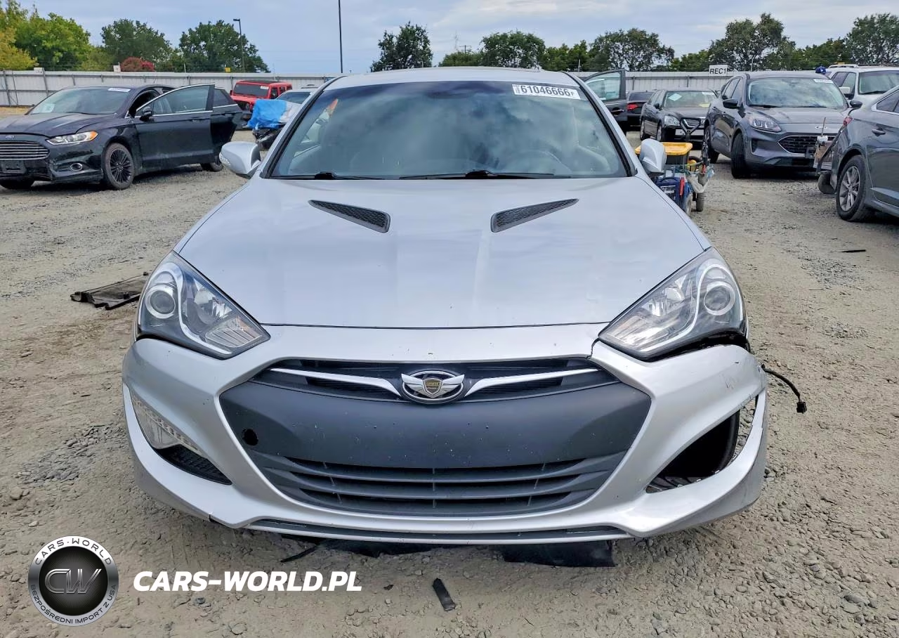 2013 Hyundai Genesis Coupe 3.8L VIN:KMHHU6KJ2DU084509 - 5