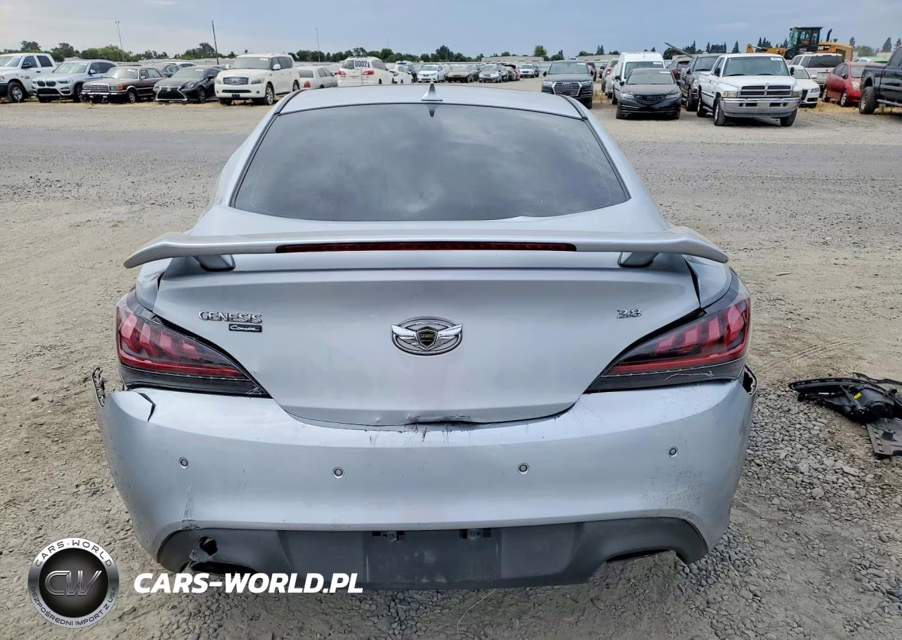 2013 Hyundai Genesis Coupe 3.8L VIN:KMHHU6KJ2DU084509 - 6