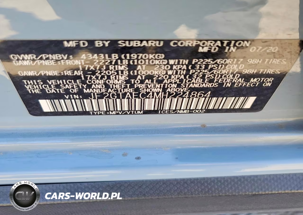 2021 Subaru Crosstrek Premium VIN:JF2GTAEC4MH224864 - 12