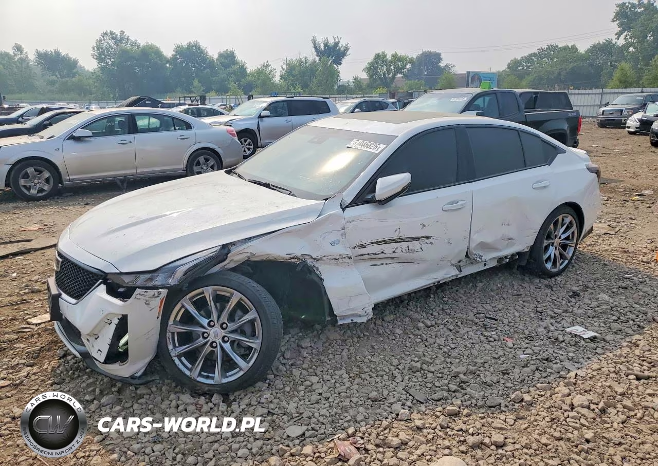 2022 Cadillac Ct5 Sport VIN:1G6DU5RKXN0128103 - 1