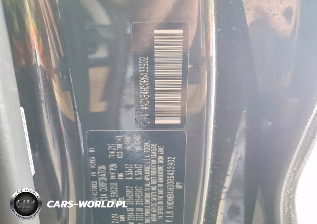 2024 Kia Carnival Lx VIN:KNDNB4H30R6433902 - 13