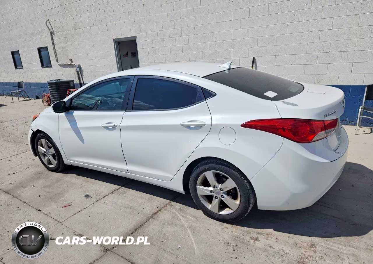2013 Hyundai Elantra Gls VIN:5NPDH4AE7DH170442 - 2