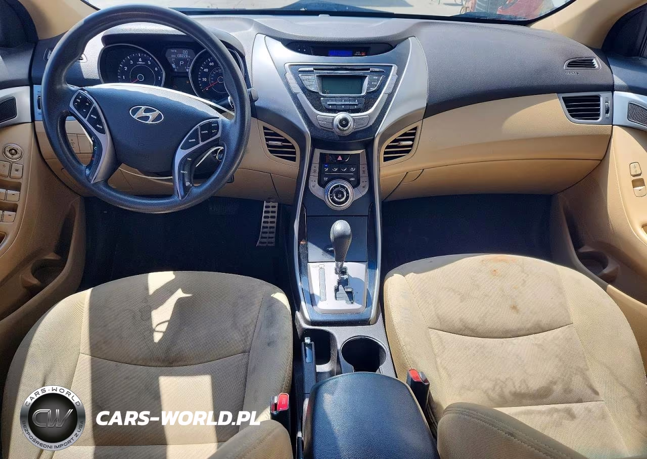 2013 Hyundai Elantra Gls VIN:5NPDH4AE7DH170442 - 8