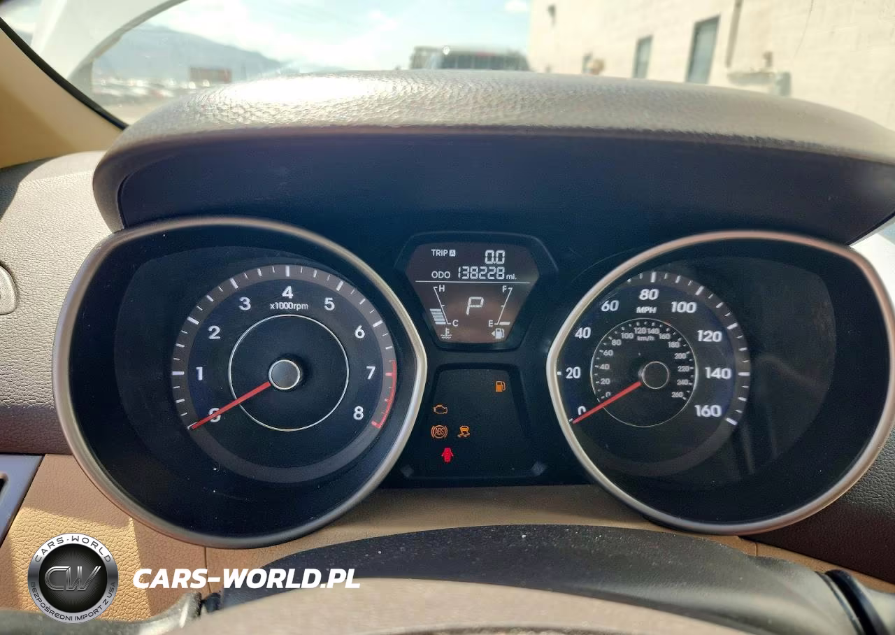 2013 Hyundai Elantra Gls VIN:5NPDH4AE7DH170442 - 9
