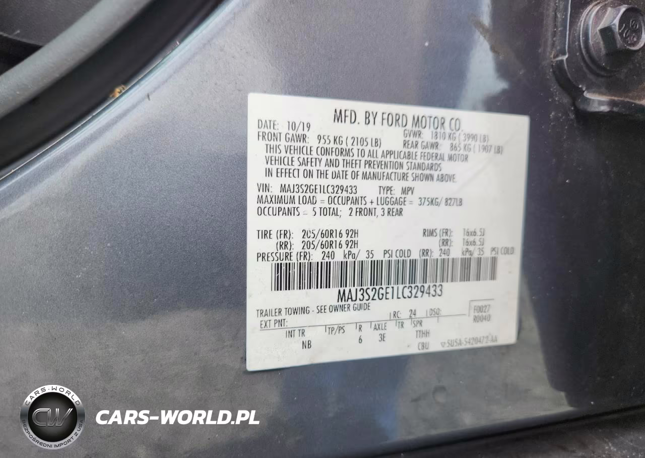 2020 Ford Ecosport Se VIN:MAJ3S2GE1LC329433 - 13