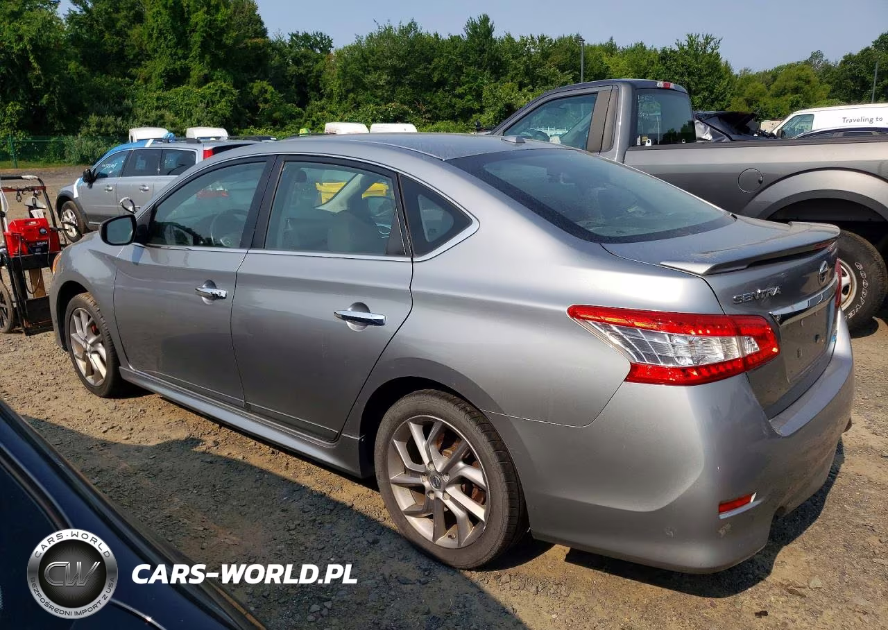2014 Nissan Sentra Sr VIN:3N1AB7AP6EY282583 - 2