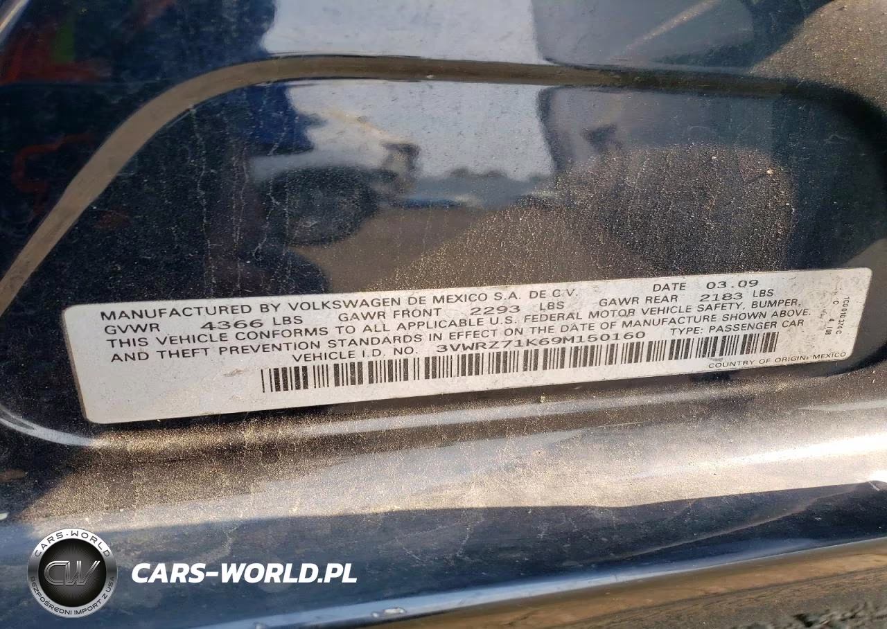2009 Volkswagen Jetta Se VIN:3VWRZ71K69M150160 - 12